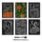 Brea Reese™ 9" x 12" Autumn Prints Scratch Art Paper Pad